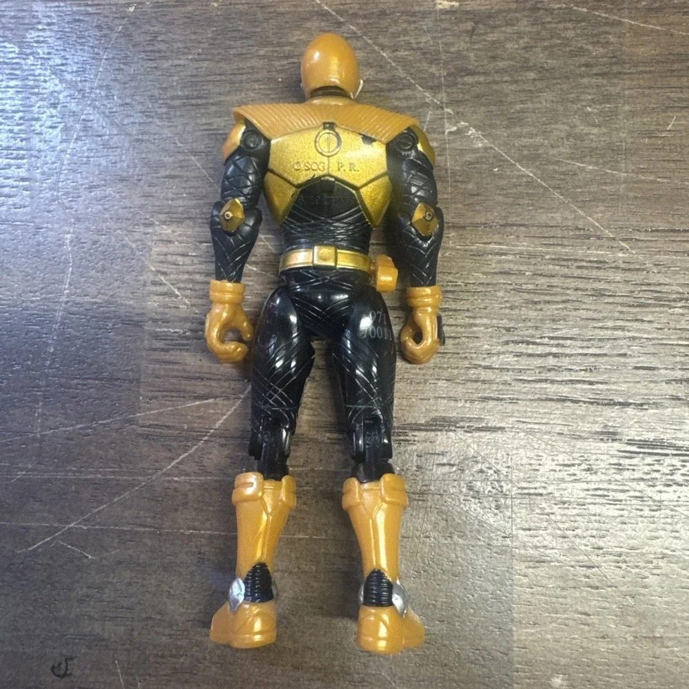 Power Rangers Samurai Gold Ranger Mega Mode 4